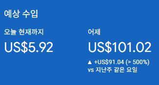 애드센스-수익인증