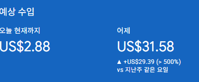 애드센스-수익인증